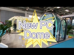 알루미늄 프레임 야외 버블은 텐트를 야영시키는 UV 저항 버블을 텐트로 덮습니다