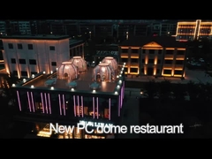 방수 UV 보호 명백한 버블은 4m2를 텐트로 덮습니다 - 24m2 환기