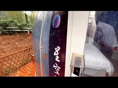 야외 야영 투명한 버블은 가벼운 UV 보호를 텐트로 덮습니다