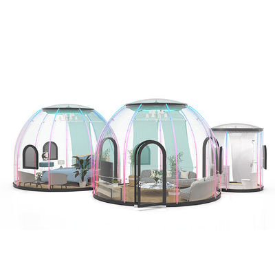품질  Waterproof Glamping Bubble Tent Bubble Dome Tent For Leisure Facilities 공장