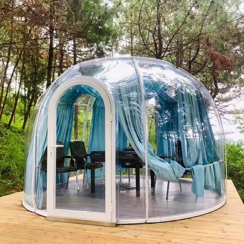 고품질 공장에 의하여 주문을 받아서 만들어지는 거품 오두막 천막 거품 이글루 천막 날씨 거품 천막